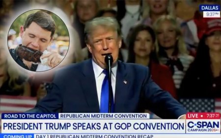 ‘He Wants To Beat Meat’: Trump Savages James Talarico at GOP Convention