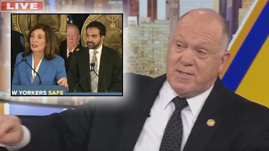 Tom Homan Confronts ‘Stone-Cold Lies’ From Dem NY Gov Hochul, NY Mayor Mamdani