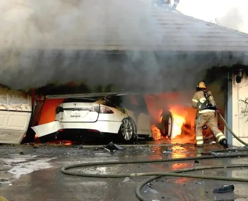 Data Shows EV Fires In America Are Getting Worse