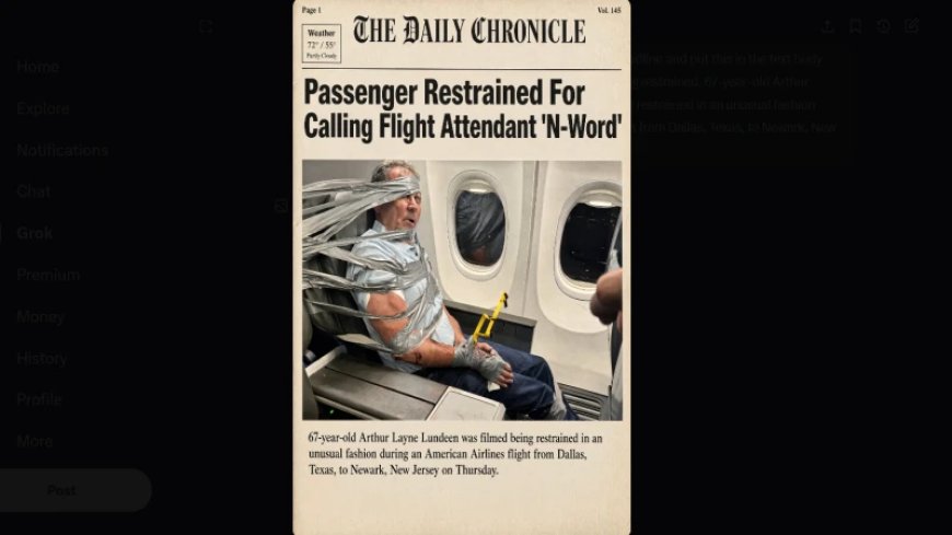 Watch: Unruly Passenger Duct Taped & Zip Tied To Plane Seat For Shouting Racist And Anti-Gay Slurs On American Airlines Flight