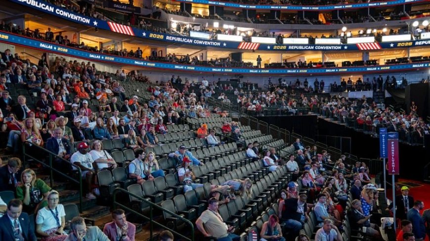 POTUS Boasts Of “Sold Out” GOP Convention While Footage Shows Hundreds Of Empty Seats